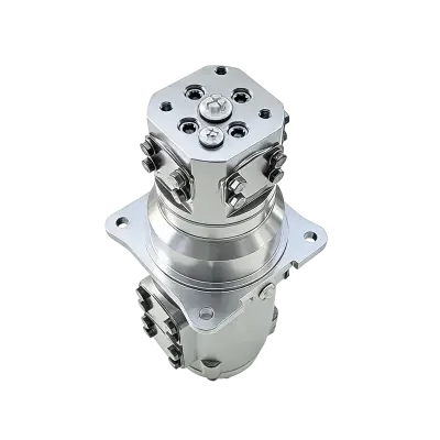 Multi-part cylindrical machined housing with fitted top plate and fasteners