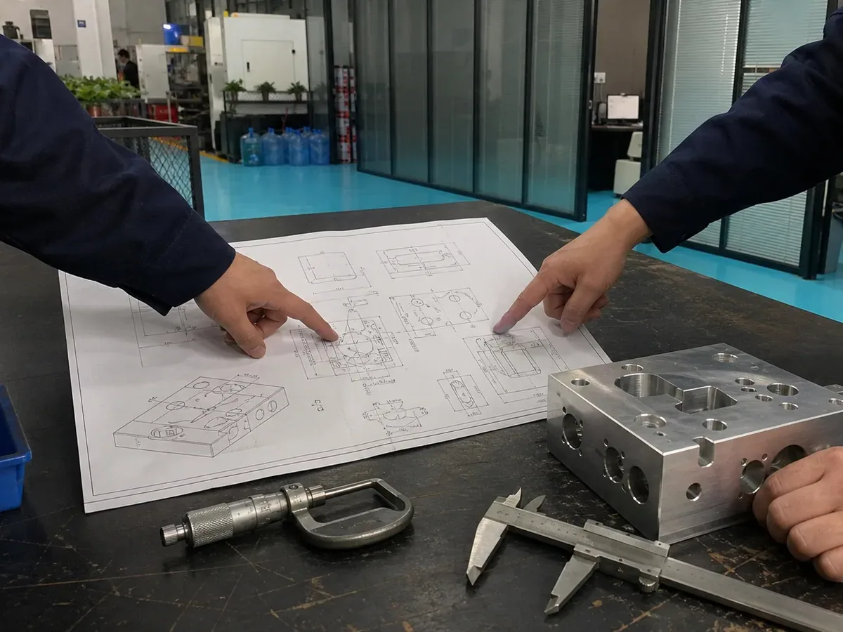 Technical drawing, machined component and inspection planning tools