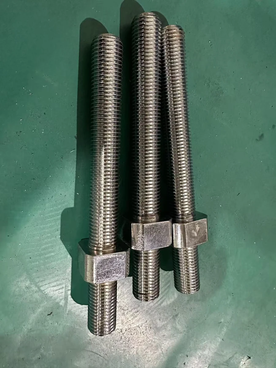 Original HongKe production photograph of threaded studs
