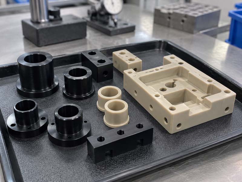 Engineering plastic bushings and housings